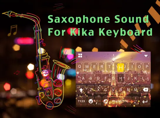 Saxophone for Kika Keyboard android App screenshot 1